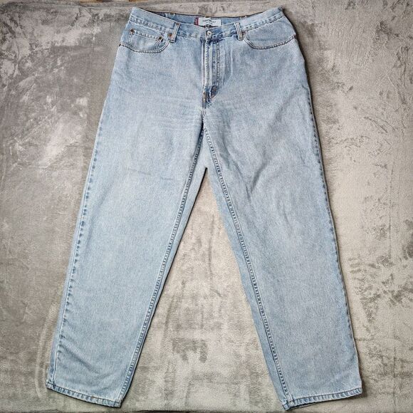 Vintage Levi's 560 Jeans Mens 38x34 Fit 37x33 Blue Comfort Fit Denim Y2K Western - Picture 1 of 16